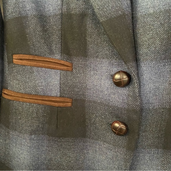 Veronica Beard #15A Hudson Plaid Dickey Blazer Jacket SZ 4 - Picture 10 of 14
